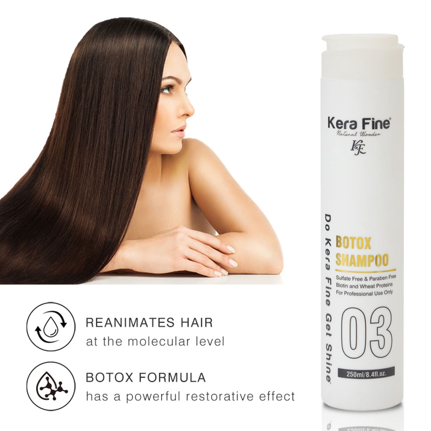 Kera Fine Botox Shampoo - Dista