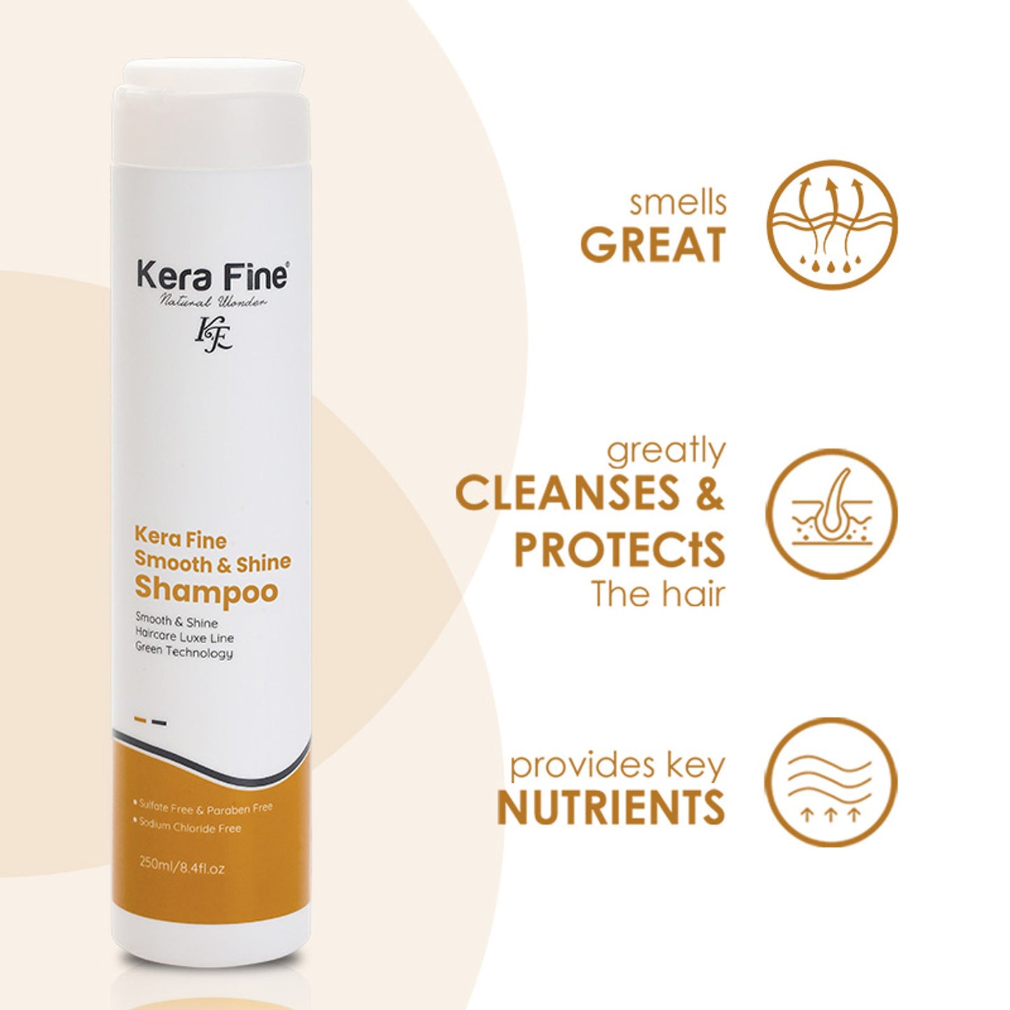 Kera Fine Smooth & Shine Shampoo - Dista