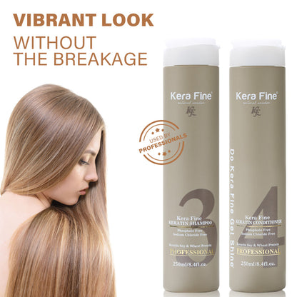 Kera Fine Keratin Shampoo & Conditioner Combo - Dista