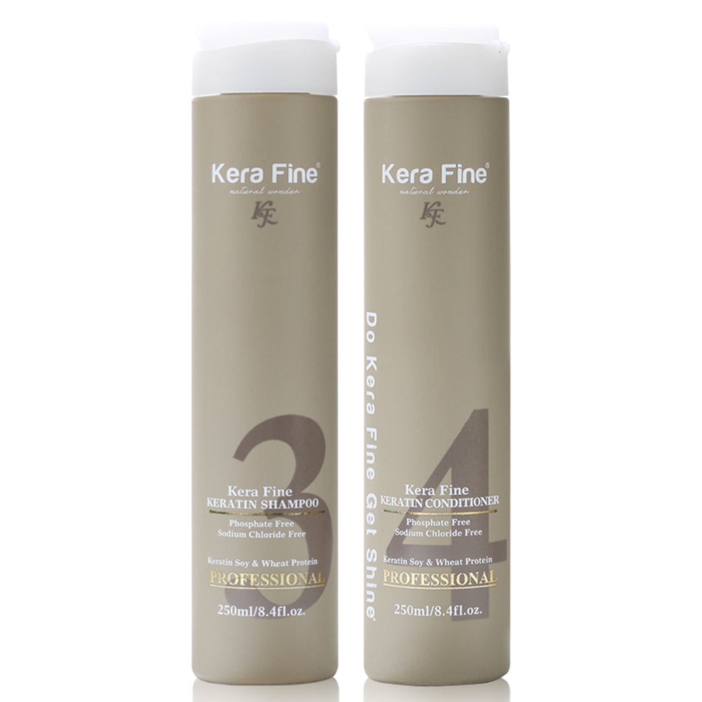 Kera Fine Keratin Shampoo & Conditioner Combo - Dista