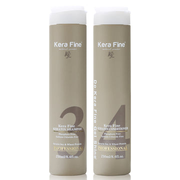 Kera Fine Keratin Shampoo & Conditioner Combo - Dista