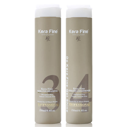Kera Fine Keratin Shampoo & Conditioner Combo - Dista