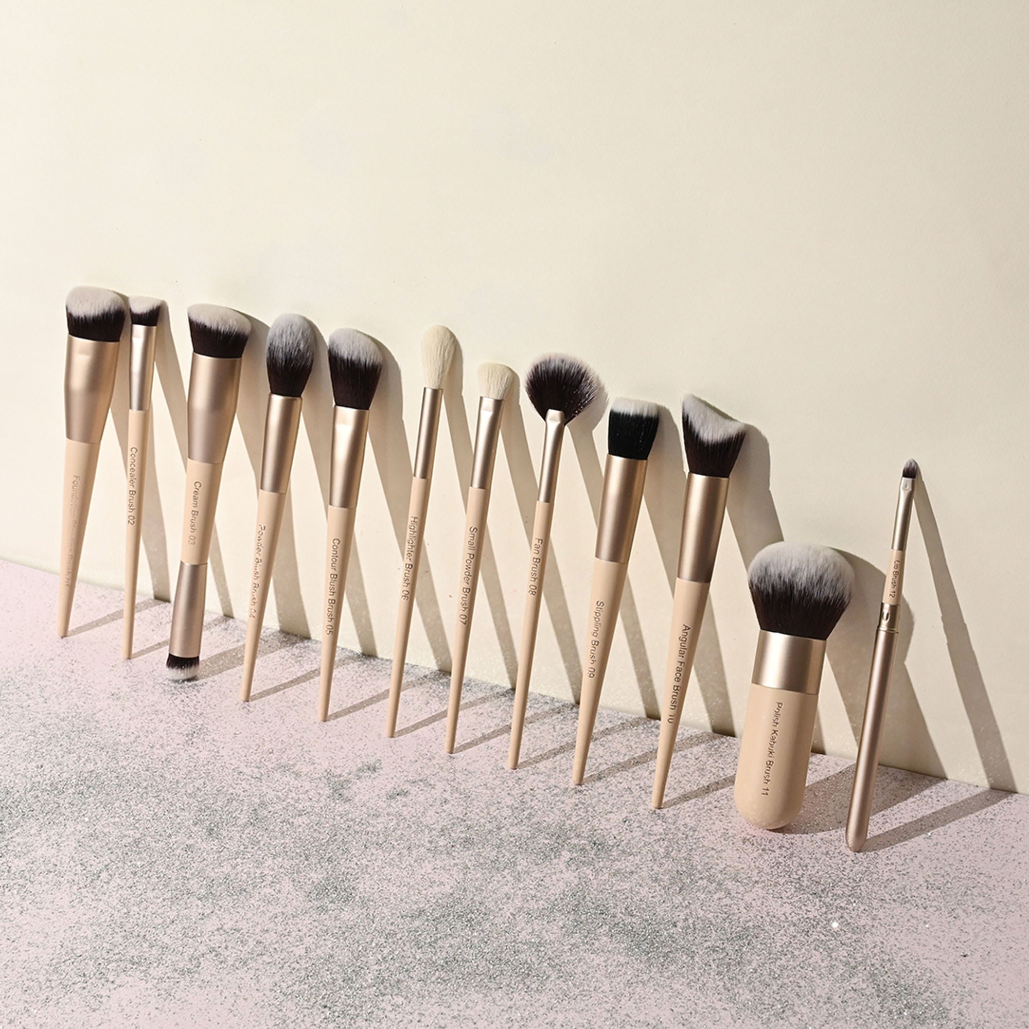 Milagro Beauty Face The Makeup Brush Collection (Set Of 12 ) - Distacart