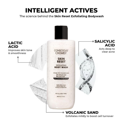 Conscious Chemist Skin Reset Exfoliating Bodywash - Dista