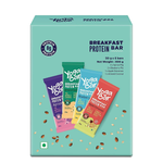 Thumbnail for Yoga Bar Breakfast Protein Variety Box - Dark Chocolate Flavour Premium Super Oats Combo Pack