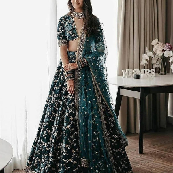 Lehenga Mart Glamorous Designer Lehenga Choli for Bridal and Bridesmaids Wedding Wear Choli - Distacart