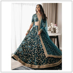 Thumbnail for Lehenga Mart Glamorous Designer Lehenga Choli for Bridal and Bridesmaids Wedding Wear Choli - Distacart