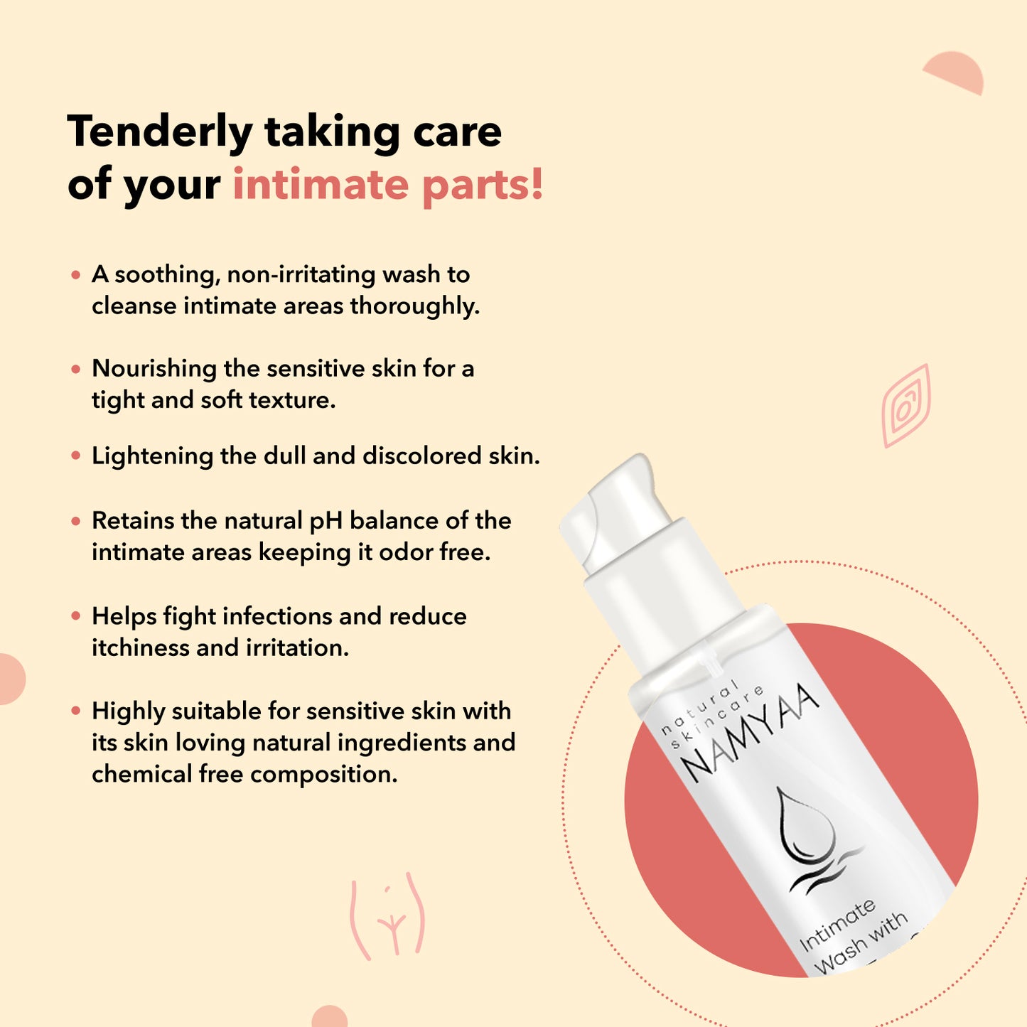 Namyaa Intimate Hygeine Wash - Distacart