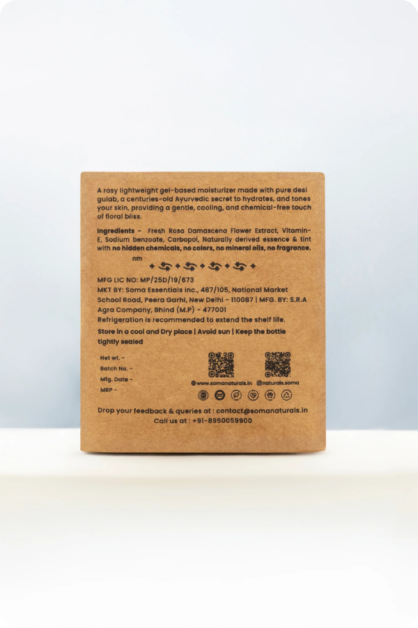 Soma Naturals Rose Gel - Distacart