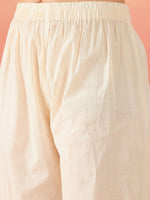 Thumbnail for Sangria Ethnic Motifs Printed Pure Cotton Straight Kurta With Salwar & Dupatta