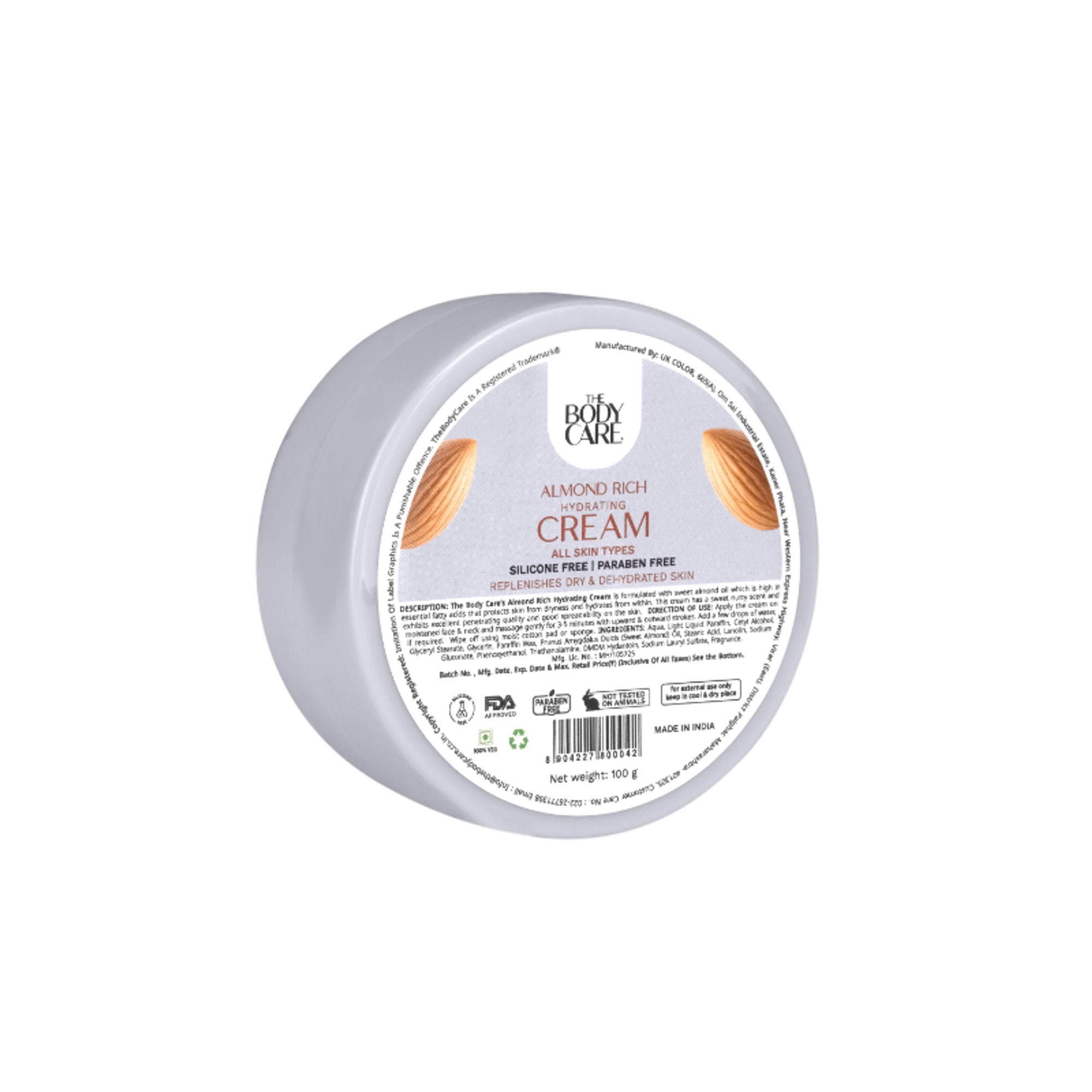 The Body Care Almond Cream