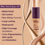 Thumbnail for Hilary Rhoda Skin Perfecting Foundation With SPF 15 - My Ivory 01 - Distacart