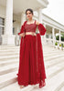 Anaita Red Georgette Lehenga Choli With Sequence & Thread Work - Distacart