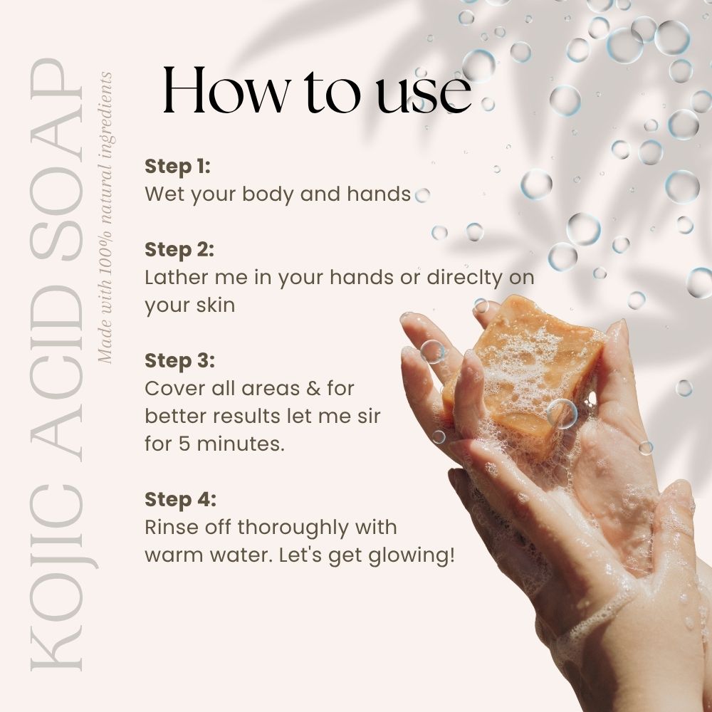 Samisha 1% Kojic Acid Soap With Alpha Arbutin For Pigmentation & Sun Damage - Distacart