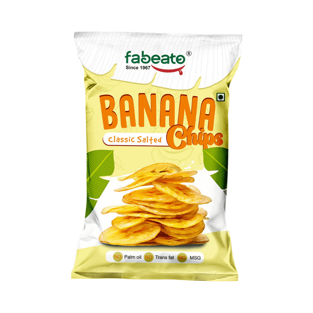 Fabeato Classic Salted Flavor Banana Chips (60g)