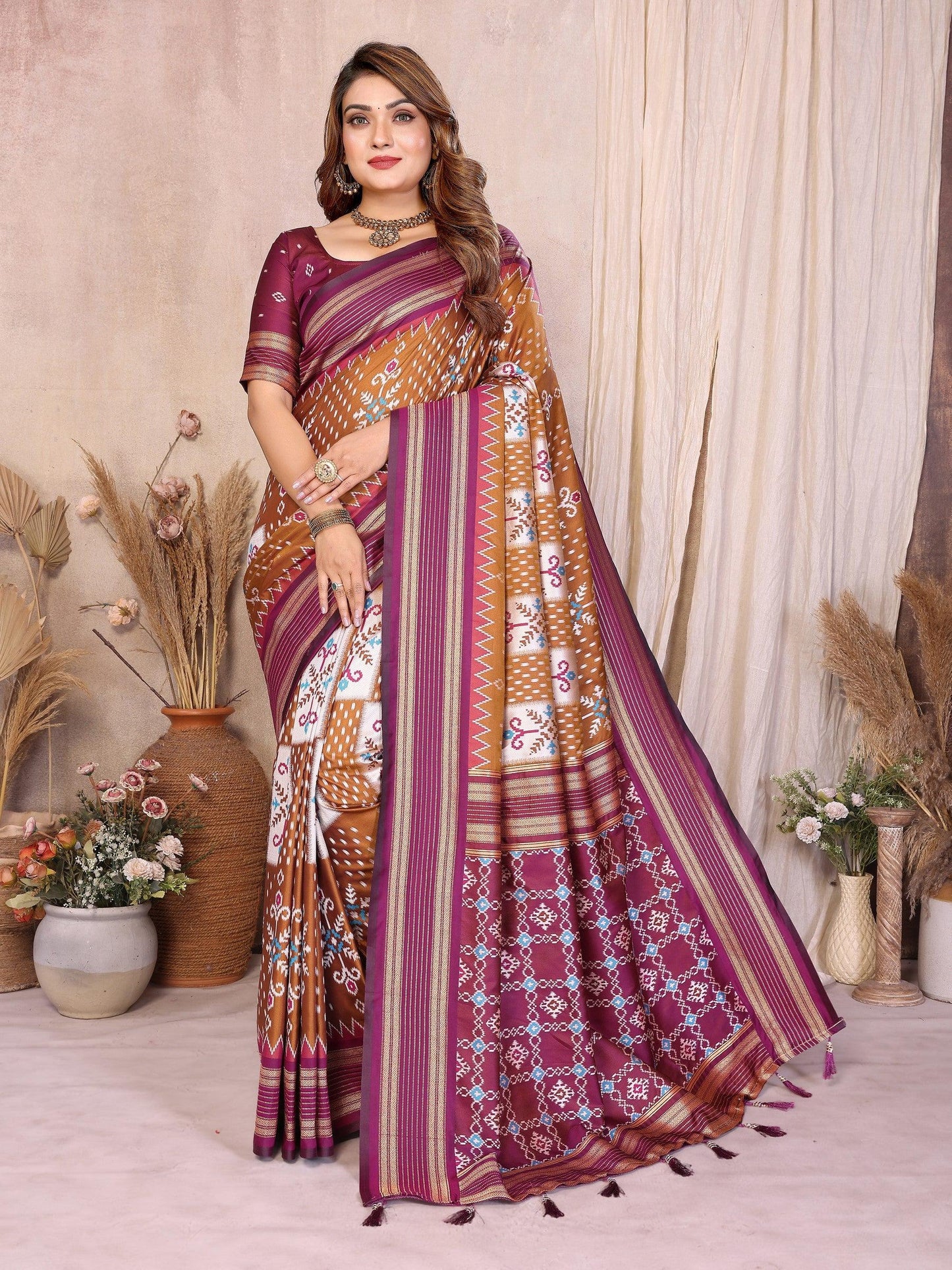 Anaita Premium South Soft Silk Saree - Distacart