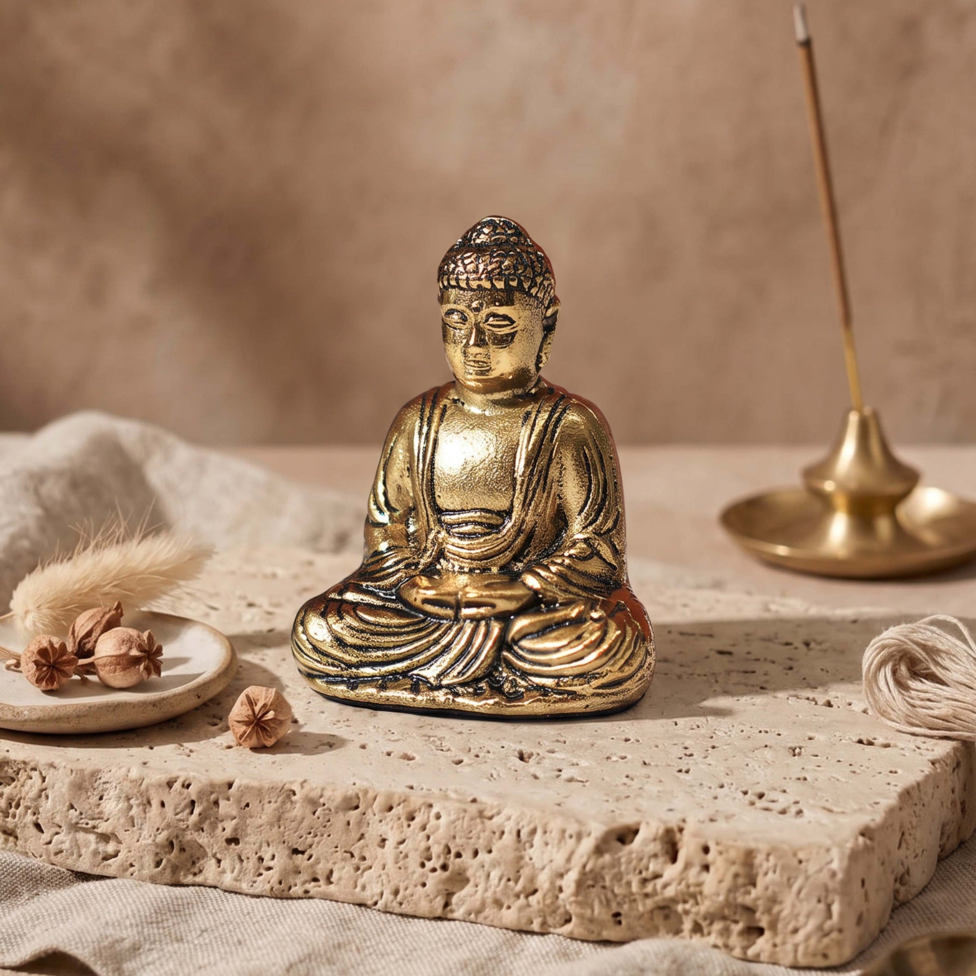 meditating buddha statue