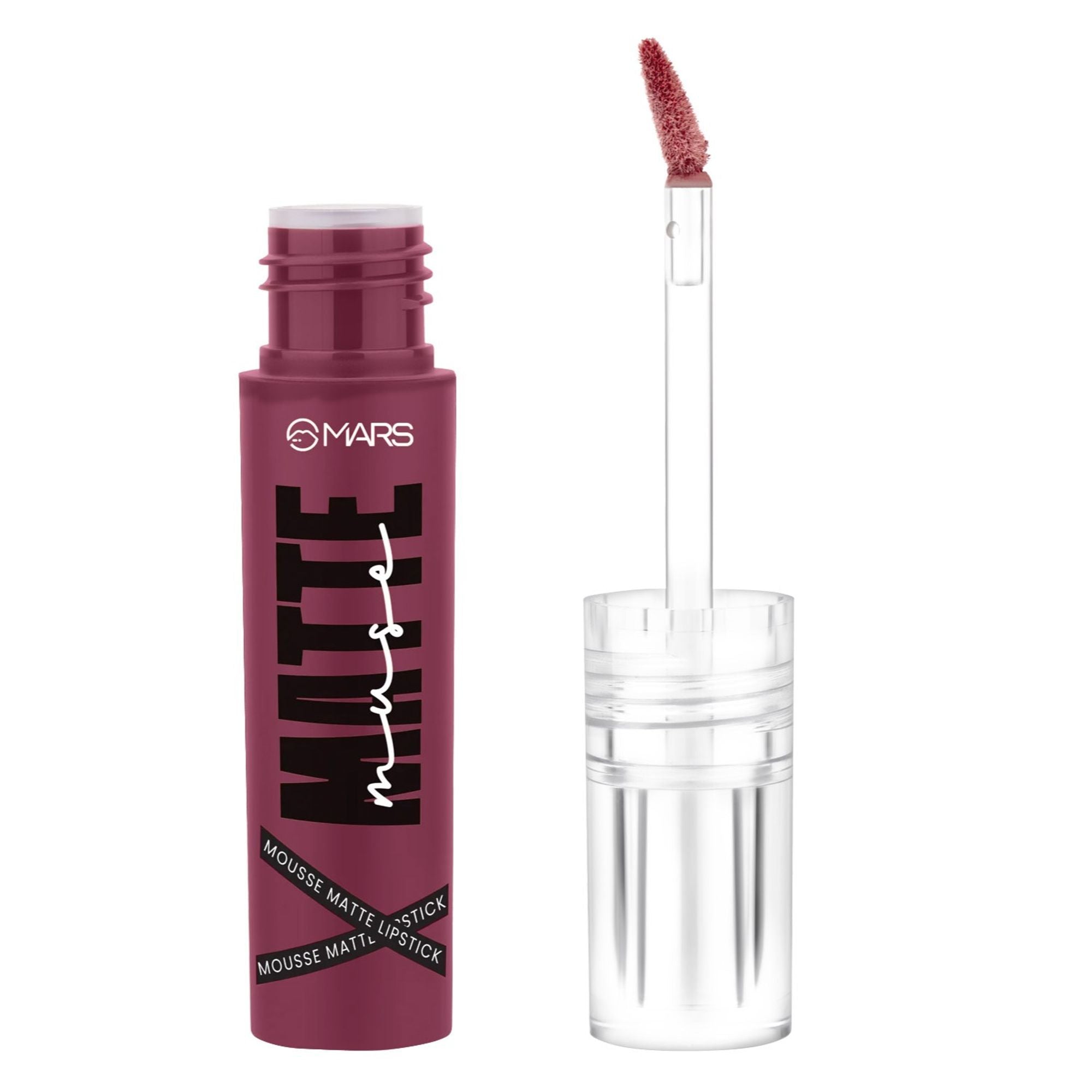 MARS Cosmetics Matte Muse Mousse Lipstick - 13 Power Diva - Distacart