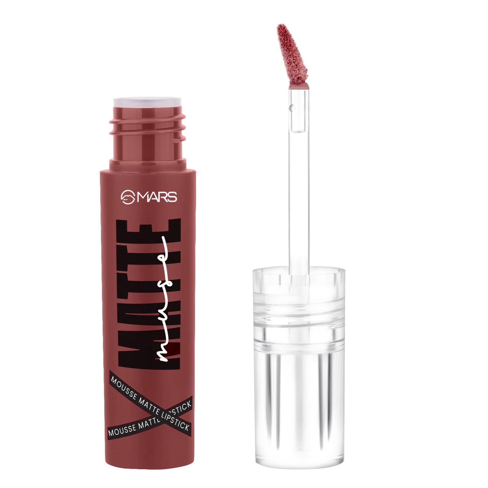 MARS Cosmetics Matte Muse Mousse Lipstick - 18 Fierce Star - Distacart