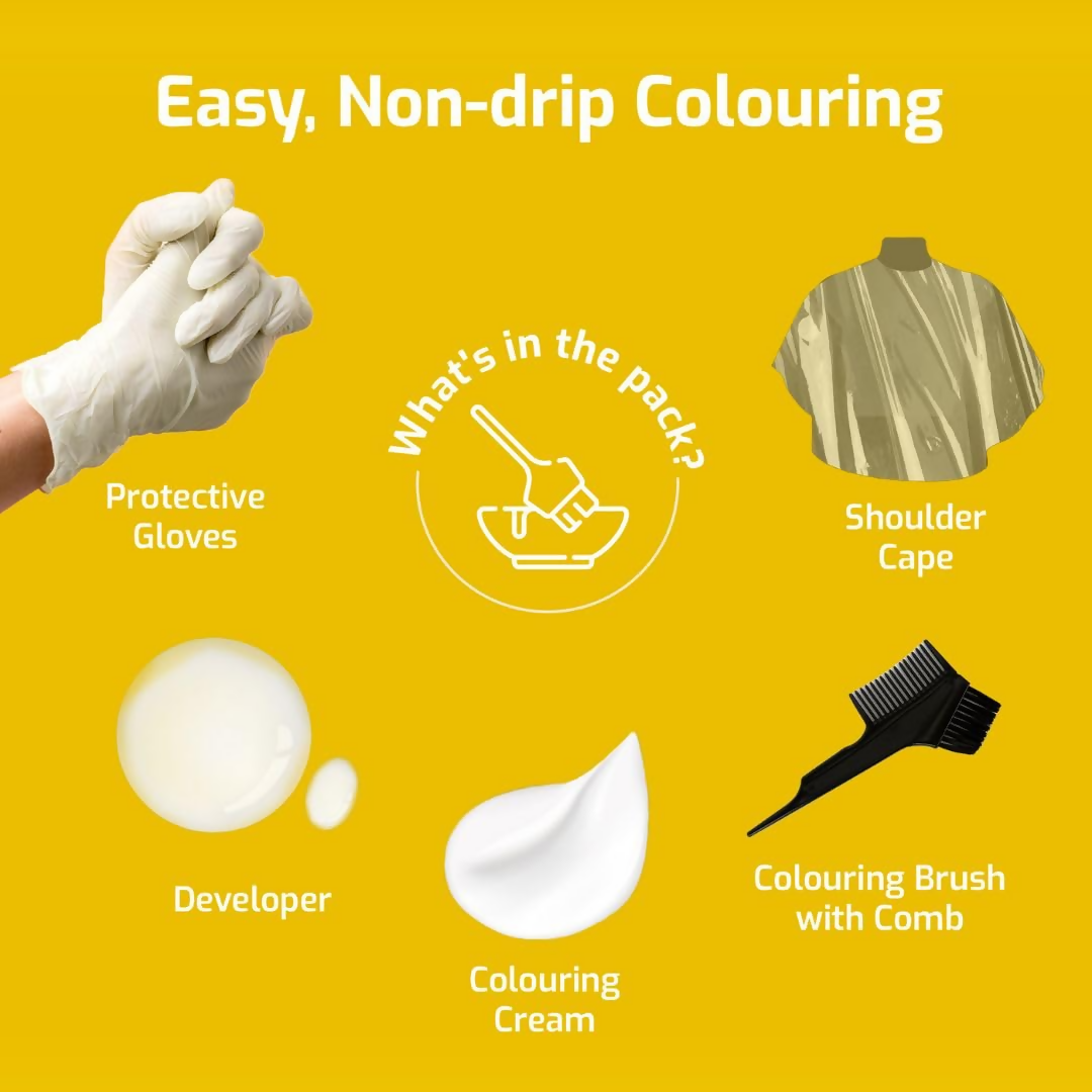 Cuticolor Hair Color Cream - Black - Distacart