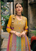 Thumbnail for Anaita Pink Real Georgette Sequin Embroidered Readymade Salwar Suit - Distacart
