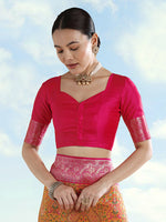Thumbnail for Monjolika Fashion Mustard Banarasi Silk Saree With Traditional Paisley Weaves - Distacart