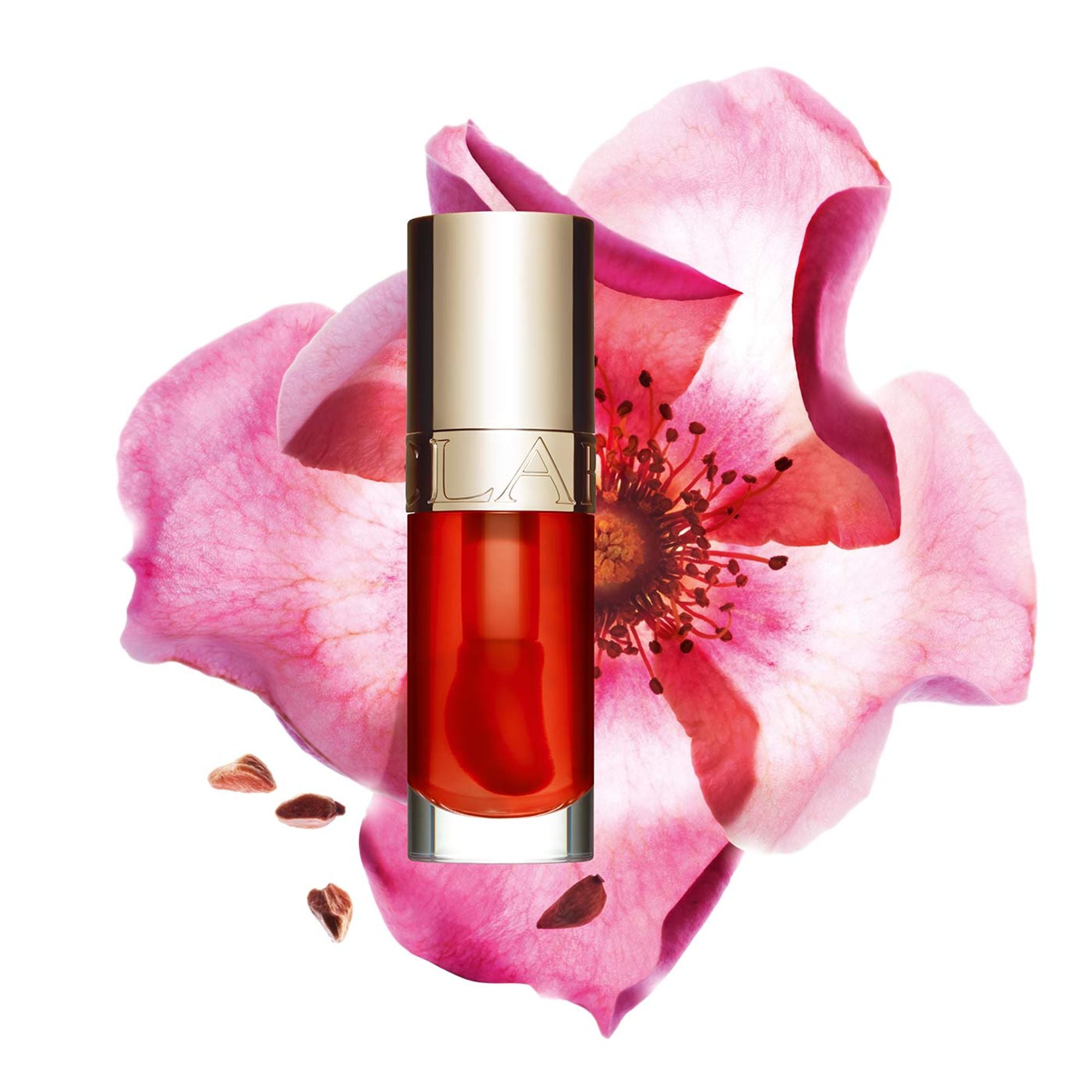 Clarins Lip Comfort Oil - 05 Apricot - Distacart