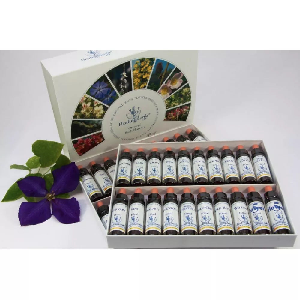 Healing Herbs Bach Flower Remedies Kit (40X10ml) - Distacart