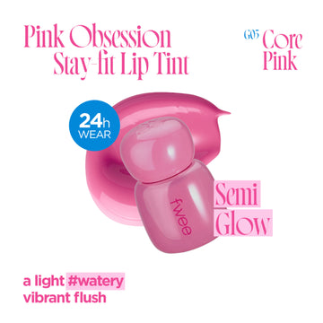 fwee Pink Obsession Stay-Fit Lip Tint - G05 Core Pink