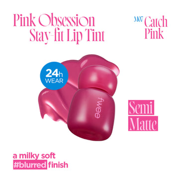 fwee Pink Obsession Stay-Fit Lip Tint - M07 Catch Pink