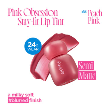 fwee Pink Obsession Stay-Fit Lip Tint - M09 Peach Pink