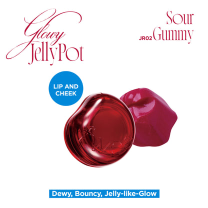 fwee Lip&Cheek Glowy Jelly Pot - JR02 Sour Gummy