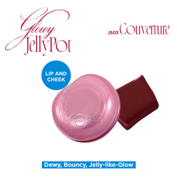 fwee Lip&Cheek Glowy Jelly Pot - JS03 Couverture