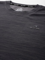 Thumbnail for Alcis Men Typography Printed Dry Tech Slim Fit Sports T-shirt - Distacart
