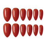 Thumbnail for shills professional reusable press on nails almond spn637