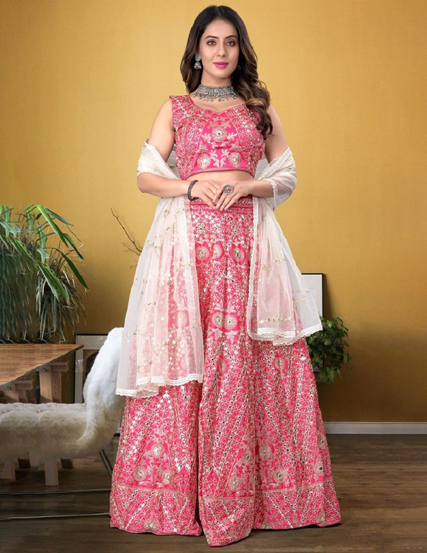 Lehenga Mart Glamorous Designer Lehenga Choli for Bridal and Bridesmaids Wedding Wear Choli - Distacart