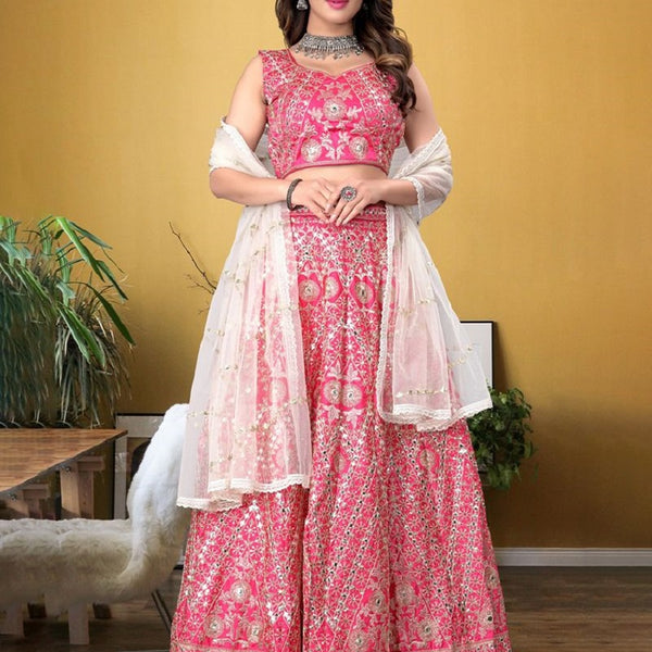 Lehenga Mart Glamorous Designer Lehenga Choli for Bridal and Bridesmaids Wedding Wear Choli - Distacart