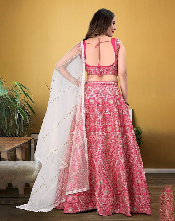 Lehenga Mart Glamorous Designer Lehenga Choli for Bridal and Bridesmaids Wedding Wear Choli - Distacart