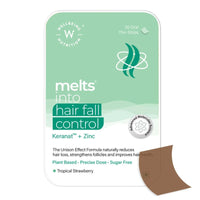 Thumbnail for Wellbeing Nutrition Melts Hair Fall Control Oral Strips-Tropical Strawberry Flavor - Distacart