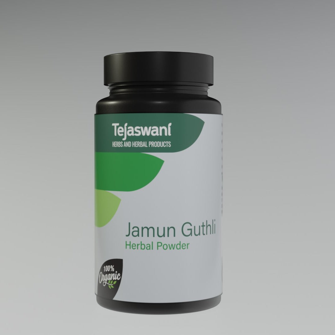 Tejaswani Herbs and Herbal Products Jamun Guthli Powder - Distacart