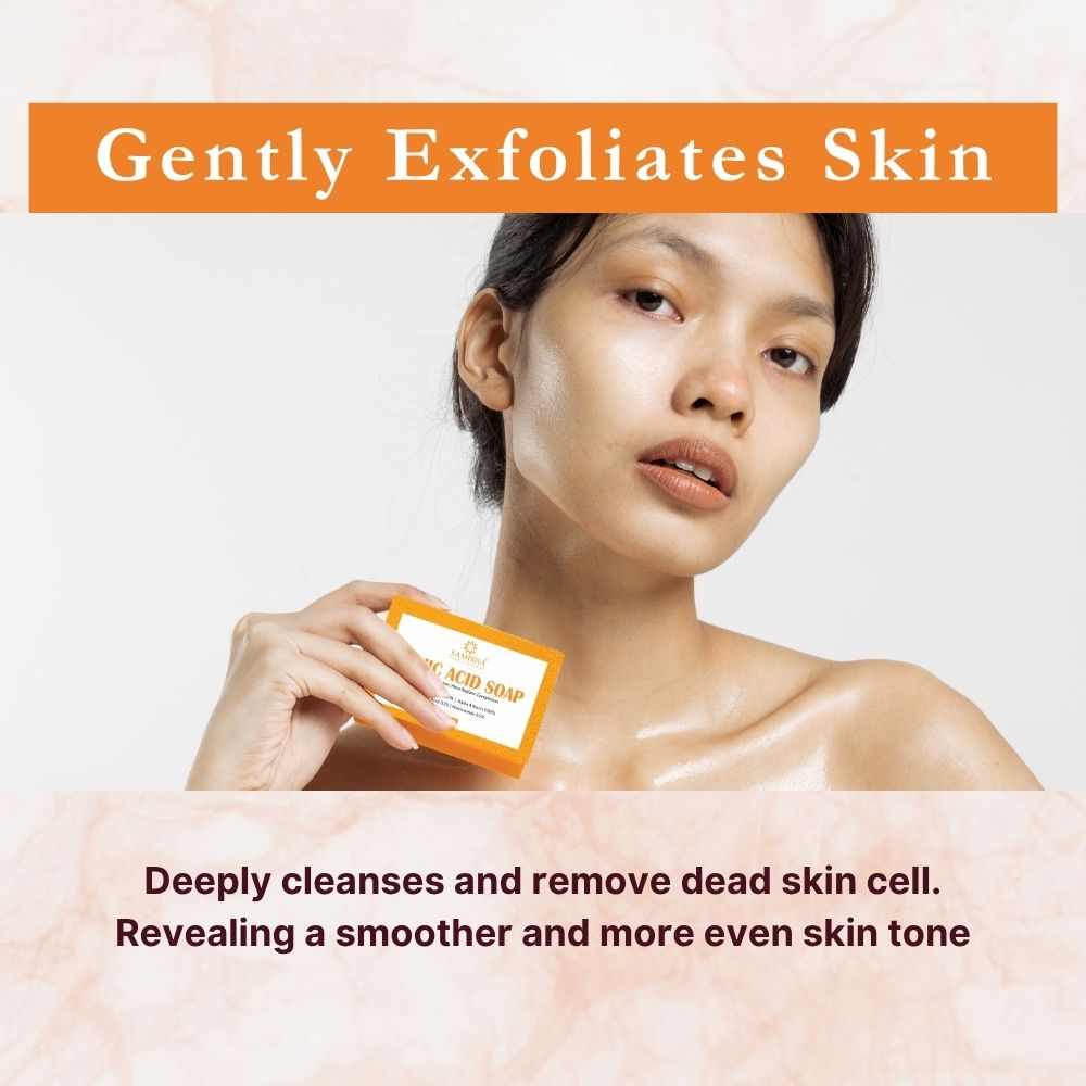 Samisha 1% Kojic Acid Soap With Alpha Arbutin For Pigmentation & Sun Damage - Distacart