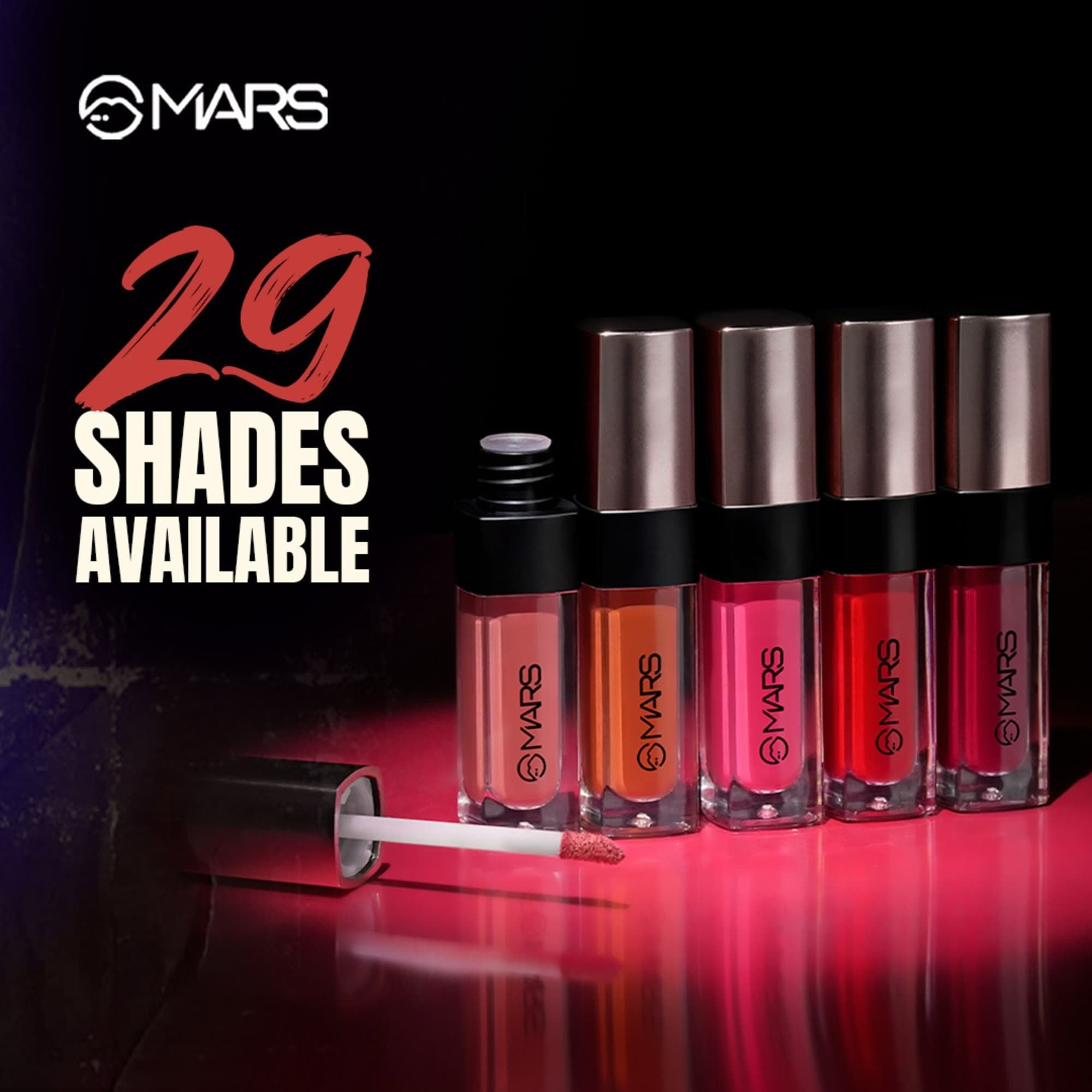 MARS Cosmetics Popstar Non Drying Liquid Mousse Lipstick - 25 After Party - Distacart