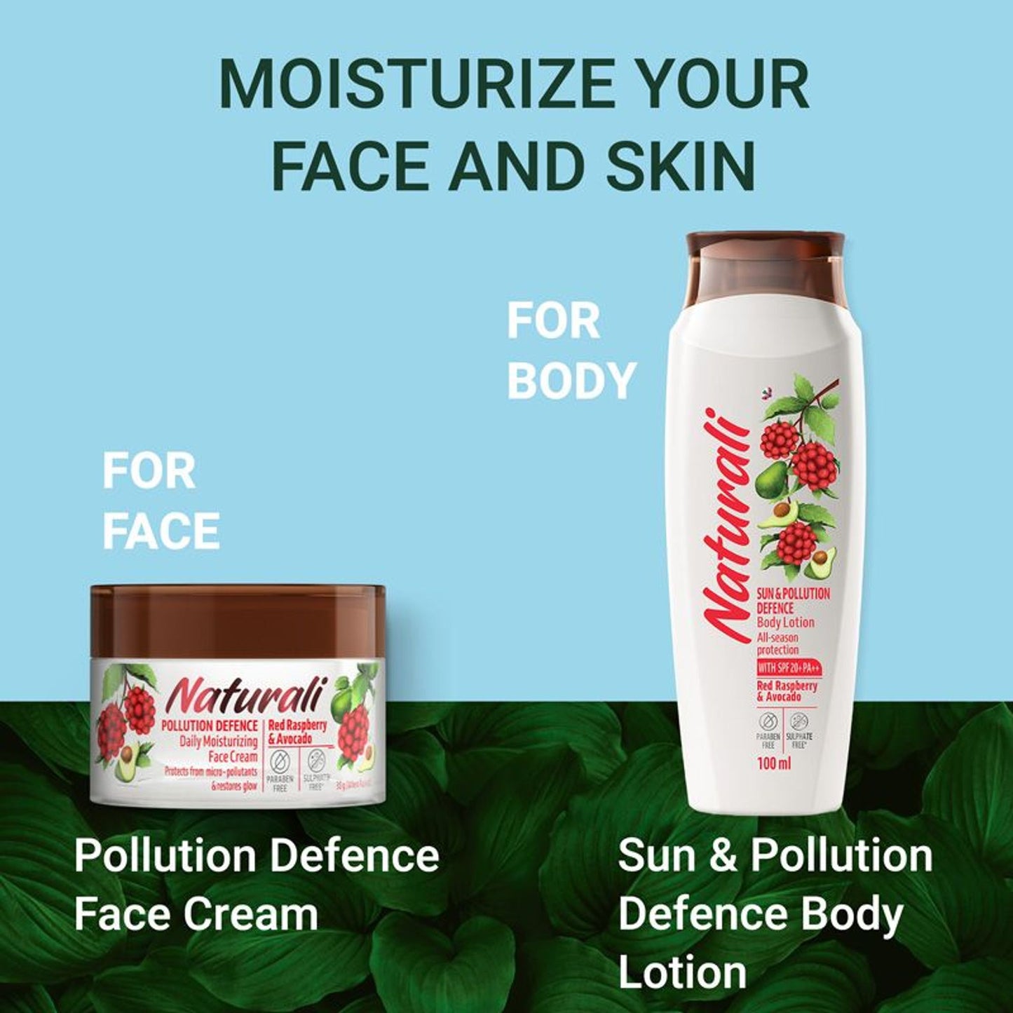 Naturali Sun & Pollution Defence Body Lotion - 400ml