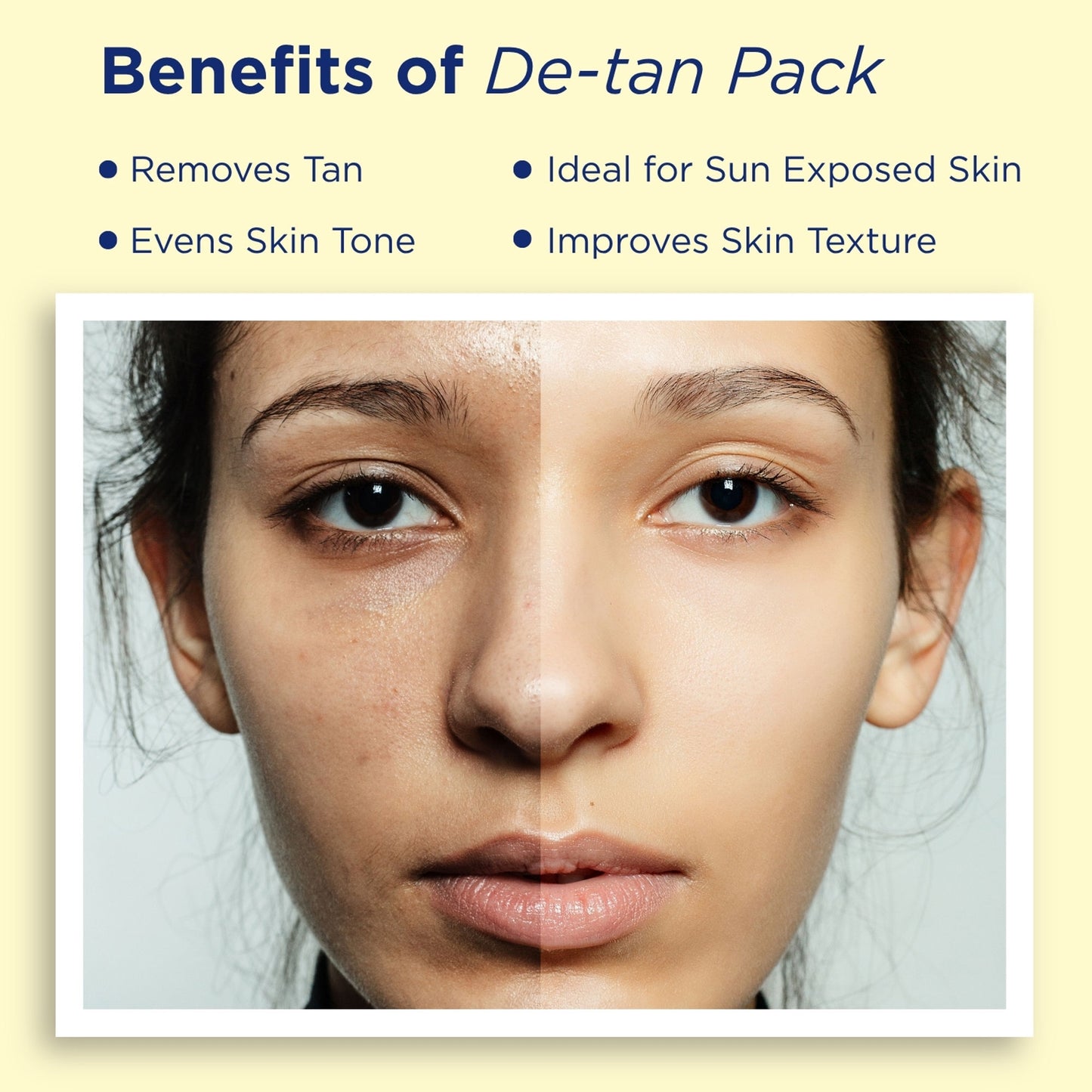 Aroma Treasures De-Tan Pack From Tan To Bright Instantly - Distacart