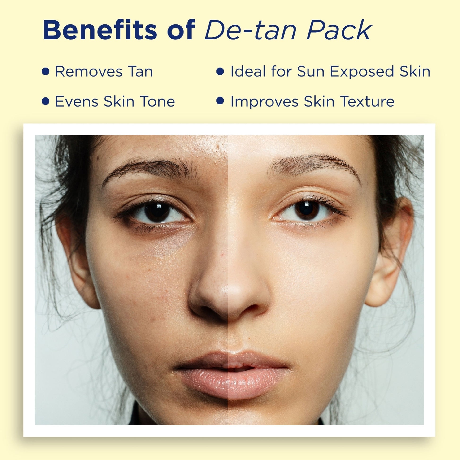 Aroma Treasures De-Tan Pack From Tan To Bright Instantly - Distacart
