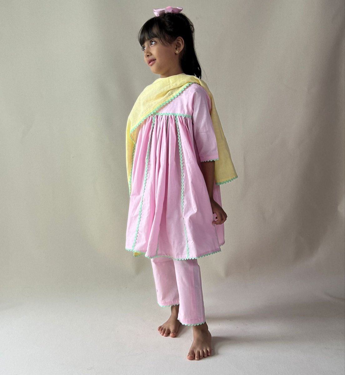 ArthLife Pink Anarkali Dress - Distacart