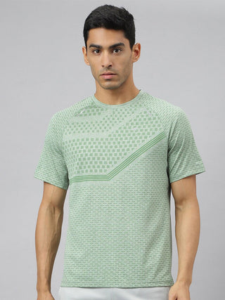 Alcis Men Anti-Static Slim-Fit Round Neck Distance Running T-Shirt - Distacart