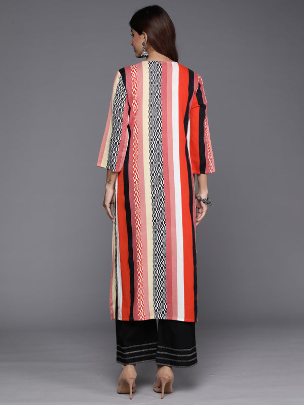 Indo Era Multi Printed Straight Kurta - Distacart
