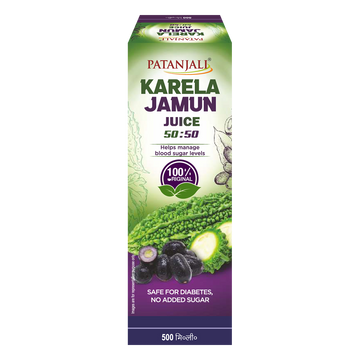 Patanjali Karela Jamun 50-50 Juice - Distacart