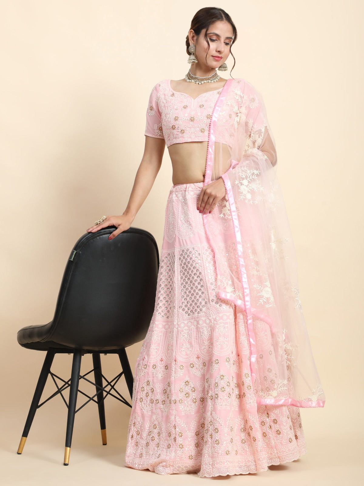 Lehenga Mart Glamorous Designer Lehenga Choli for Bridal and Bridesmaids Wedding Wear Choli - Distacart